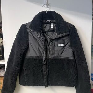 Puma Black Fleece Jacket